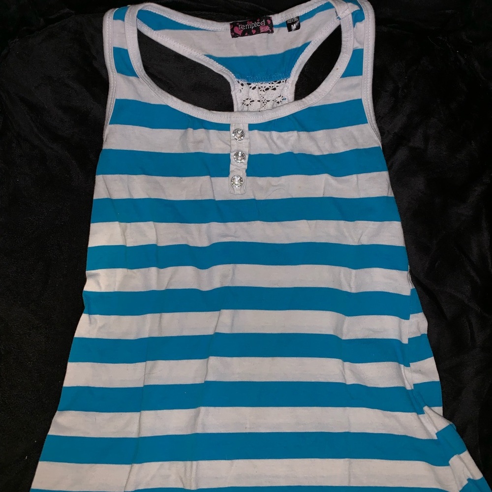 Stripped Tank Top